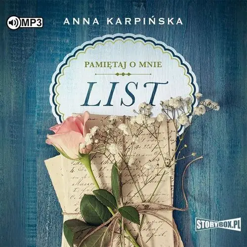 Cd mp3 list. pamiętaj o mnie. tom 1 - anna karpińska