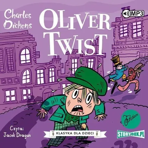Storybox Cd mp3 oliwer twist. klasyka dla dzieci. charles dickens