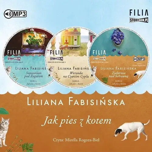 Cd mp3 pakiet jak pies z kotem - liliana fabisińska