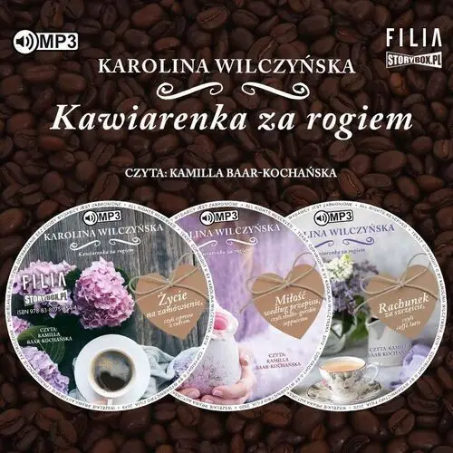 Cd mp3 pakiet kawiarenka za rogiem - karolina wilczyńska Storybox