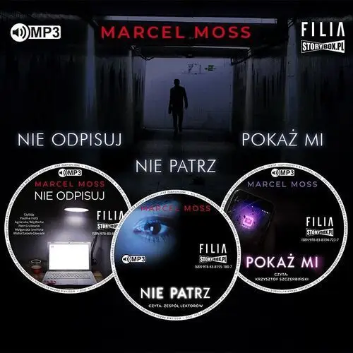 Cd mp3 pakiet nie odpisuj / nie patrz / pokaż mi - marcel moss Storybox