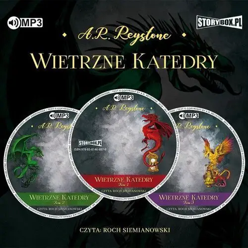 Cd mp3 pakiet wietrzne katedry - alice rosalie reystone