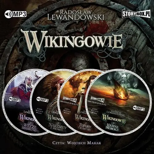Storybox Cd mp3 pakiet wikingowie - radosław lewandowski