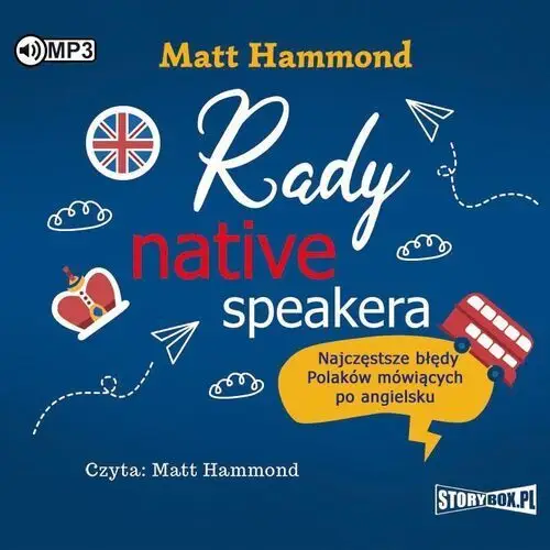 Storybox Cd mp3 rady native speakera najczęstsze błędy polaków mówiących po angielsku - matt hammond