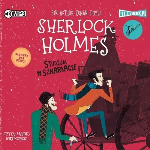 Cd mp3 studium w szkarłacie. sherlock holmes. tom 1 - arthur conan doyle Storybox