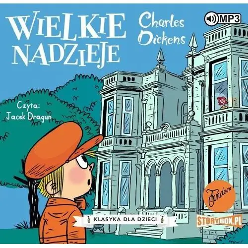 Cd mp3 wielkie nadzieje. klasyka dla dzieci. charles dickens