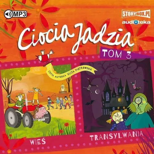 Cd mp3 wieś. transylwania. ciocia jadzia. tom 3 - eliza piotrowska