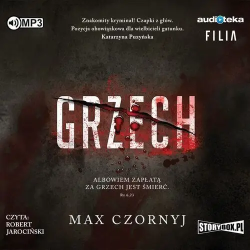 Grzech audiobook - Max Czornyj - książka