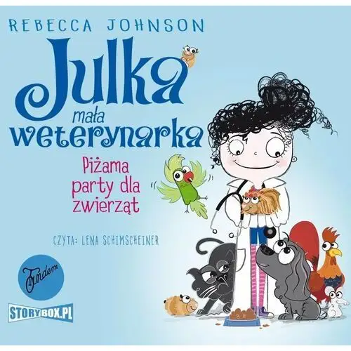 Storybox Julka - mała weterynarka. tom 1. piżama party dla zwierząt