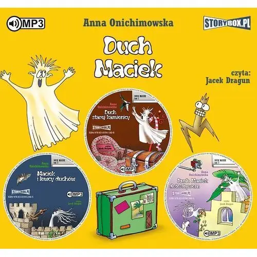Storybox Pakiet duch maciek t.1-3 audiobook