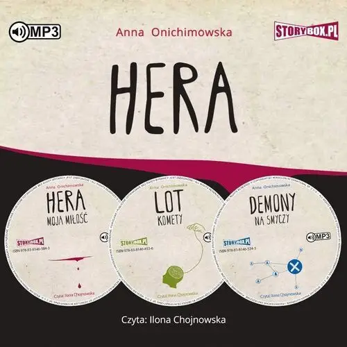 Storybox Pakiet: hera audiobook - anna onichimowska