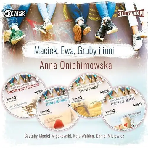 Pakiet: Maciek, Ewa, Gruby i inni audiobook - Anna Onichimowska - książka