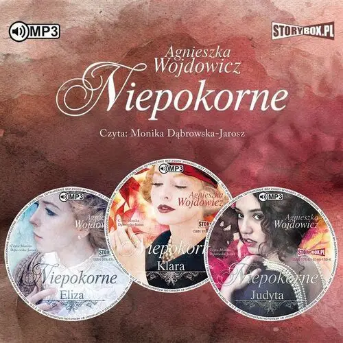 Pakiet: niepokorne t.1-3 audiobook Storybox