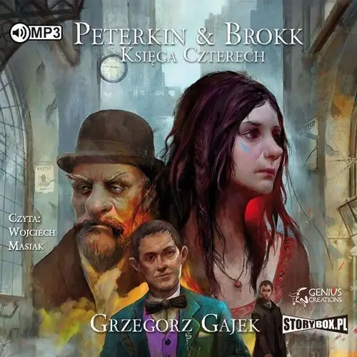 Peterkin & brokk. księga czterech audiobook - grzegorz gajek Storybox