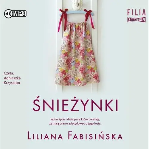 Śnieżynki audiobook Storybox