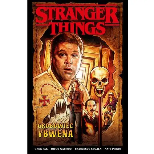 Stranger things. grobowiec ybwena (komiks) Wydawnictwo dolnośląskie