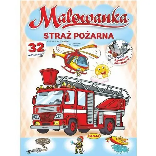 Straż pożarna. Malowanka