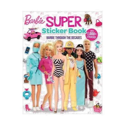 Barbie: super sticker book: through the decades Studio fun intl