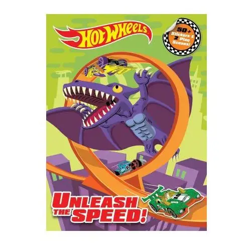 Hot wheels: unleash the speed!: panorama sticker book Studio fun intl