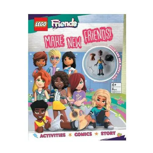 Studio fun intl Lego friends: activity book with mini doll