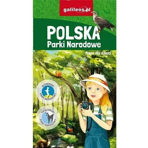 Mapa dla dzieci - polska. parki narodowe Studio plan