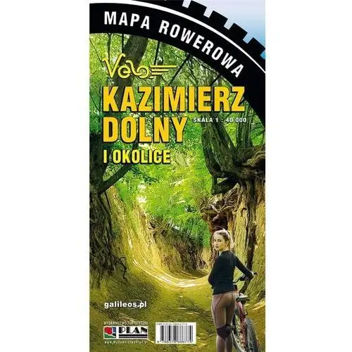 Mapa rowerowa - kazimierz dolny velo Studio plan