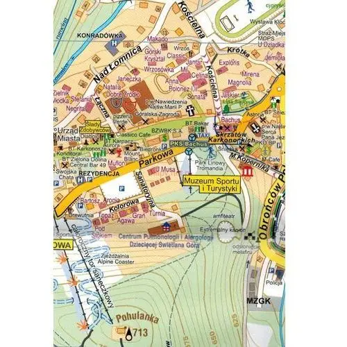 Studio plan Plan miasta - karpacz 1:7 500