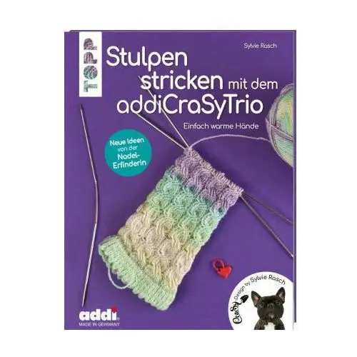 Stulpen stricken mit dem addiCraSyTrio