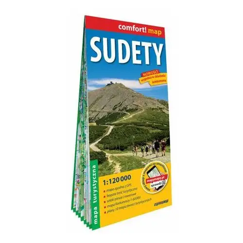 Sudety. Mapa turystyczna 1:120 000