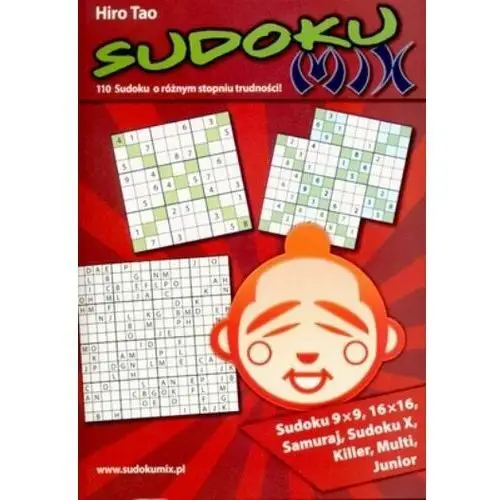 Sudoku Mix. 110 Sudoku o różnym stopniu trudności