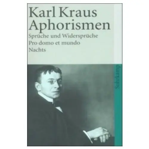 Aphorismen. spruche und widerspruche. pro domo et mundo. nachts Suhrkamp verlag