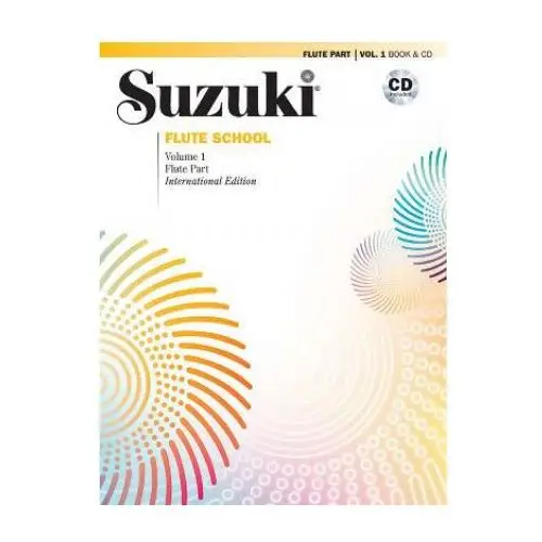 Summy birchard inc Suzuki flute school, vol 1: flute part, book & cd