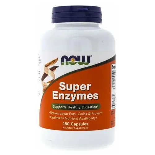 Super Enzymes NOW FOODS, 180 kapsułek