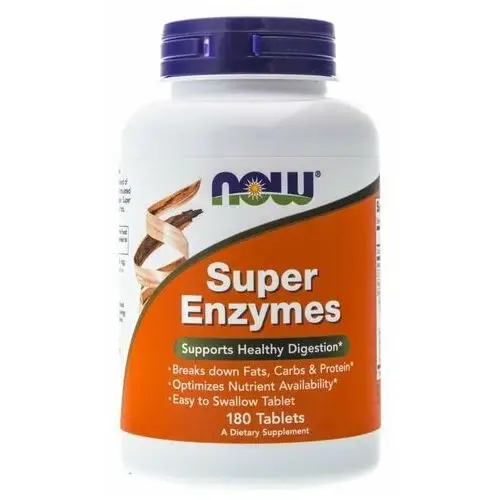 Super Enzymes NOW FOODS, 180 tabletek