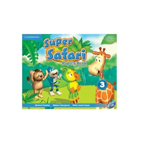 Super Safari 3 Pupils Book + DVD - Puchta Herbert, Gerngross Günter, Lewis-Jones Peter - książka
