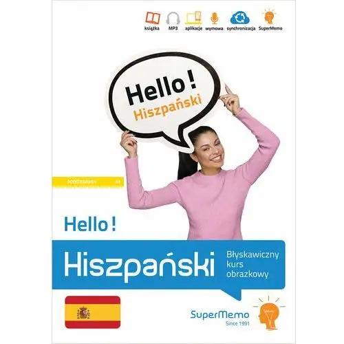 Supermemo Hello! hiszpański. błyskawiczny kurs obrazkowy. poziom a1