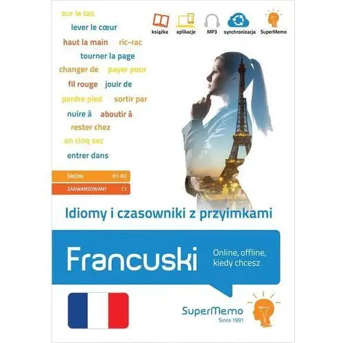Supermemo world Francuski. idiomy i czasowniki z przyimkami b1-c1