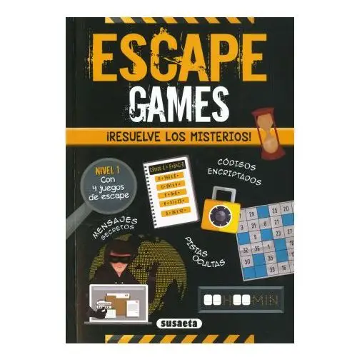 Escape games. ¡resuelve los misterios! nivel 1 Susaeta ediciones
