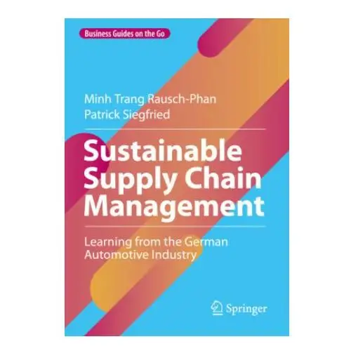 Sustainable supply chain management Springer nature switzerland ag