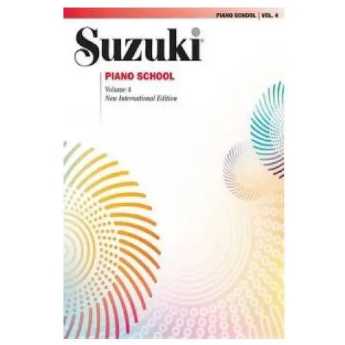 Suzuki piano school 4 new intl ed Alfred publishing co (uk) ltd