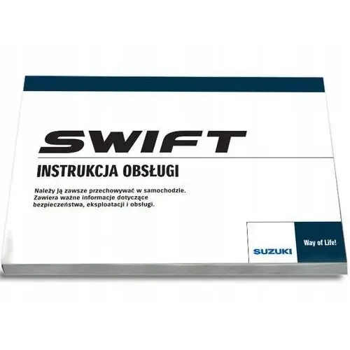 Suzuki Swift 2020 2023 +Radio Instrukcja Obsługi Polski