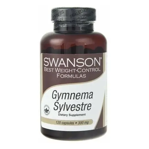 Swanson, Gymnema Sylvestre standarazyowana 300 mg, 120 kapsułek