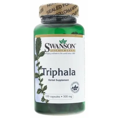 Swanson, Triphala 500 mg, 100 kapsułek