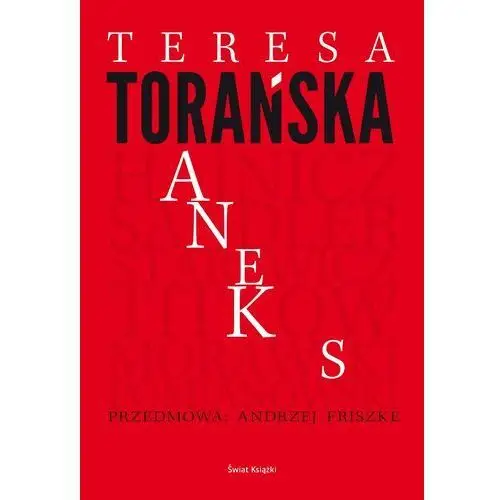 Świat książki Aneks - teresa torańska (epub)