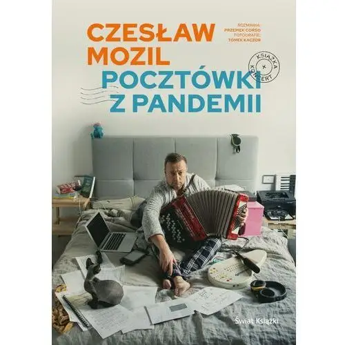 Czesław mozil. pocztówki z pandemii Świat książki
