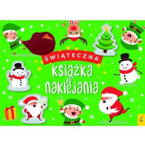 Świąteczna książka do naklejania