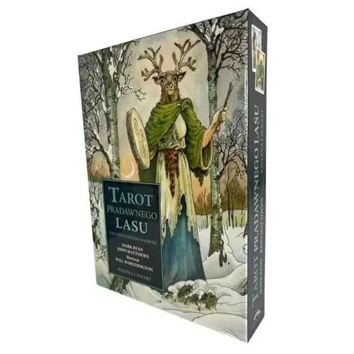 Tarot pradawnego lasu. zestaw karty + książka