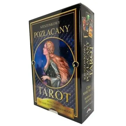 Kieszonkowy pozłacany tarot