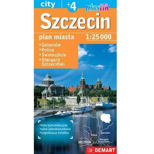 Szczecin. Plan miasta 1:25 000