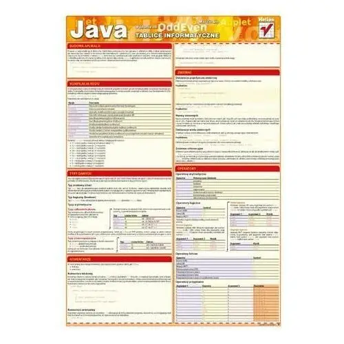 Tablice informatyczne. Java